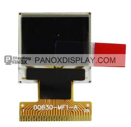 0.66 inch Graphic OLED Display White On Black For E-cigarette