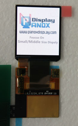 1.41 inch OLED  On-cell PACP TP For Wearable Smartwatch