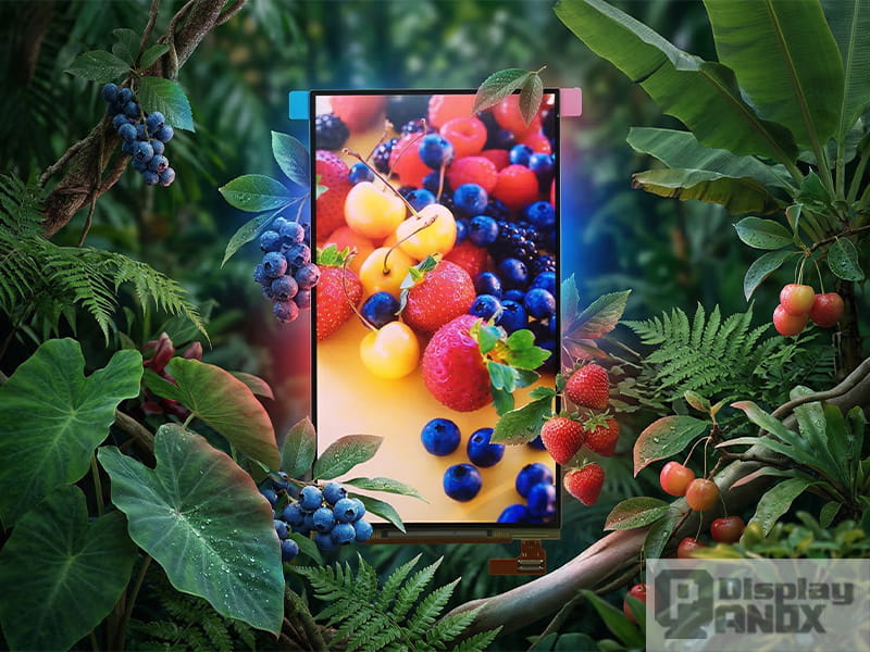 amoled vivid color tropical display visual