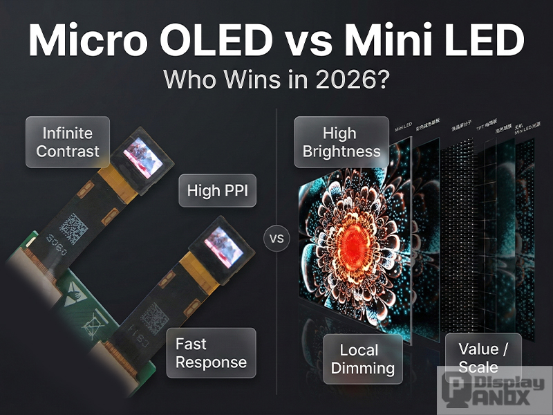 Micro OLED vs. Mini LED: Qual escolher? Display A tecnologia vencerá em ...