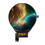 3.4 inch Round/Circular LCD  For Medical/Smart Home Control Board 