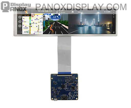 8.8 Inch Long Strip LCD Screen 1920x480 IPS Monitor Display for AIDA64 CPU  GPU