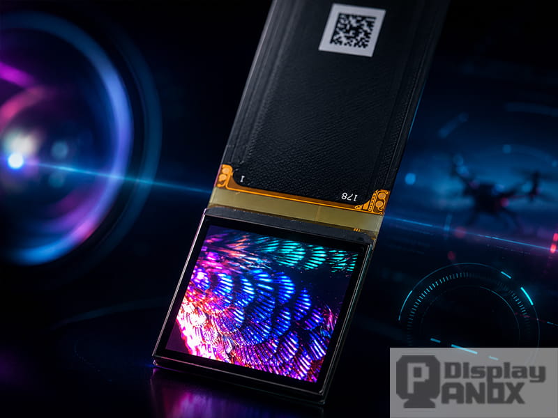 1.03 inch Micro OLED 2K display module for AR and FPV with vivid high contrast screen content and optical background