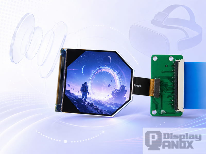 2.1 inch LCD 90Hz VR display with HDMI board for near-eye headset development