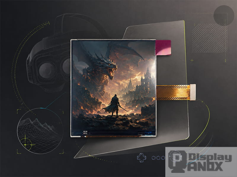 3.5 inch LCD 90Hz display panel for VR gaming and immersive entertainment applications