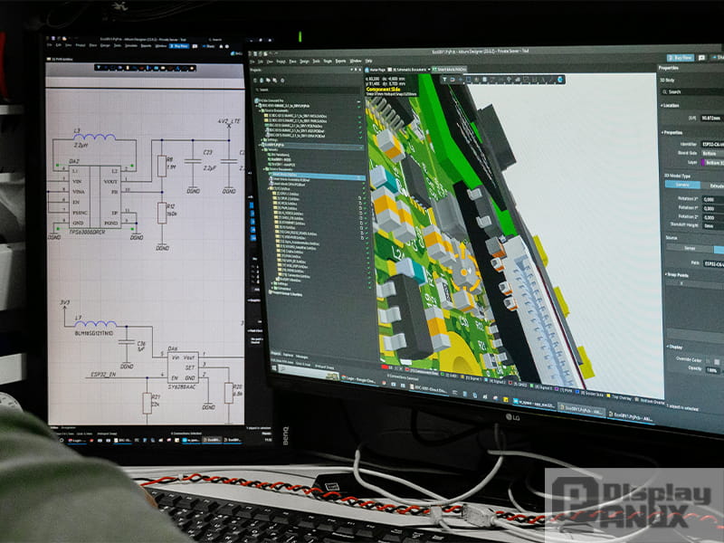 Embedded display hardware and Linux driver development