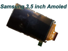 Samsung 3.5 inch AMOLED Demonstration